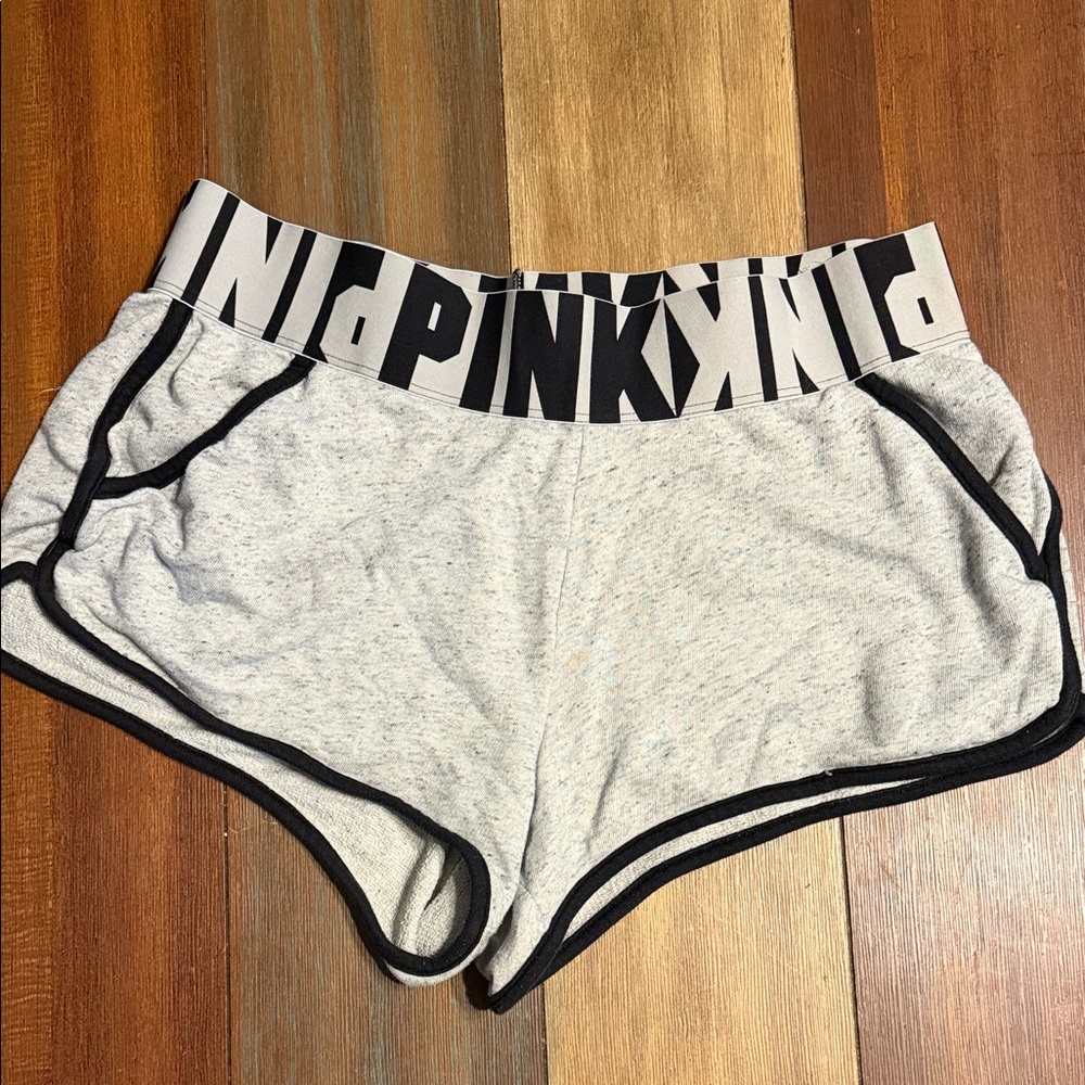 Victoria's Secret Gray and Black Women's Shorts